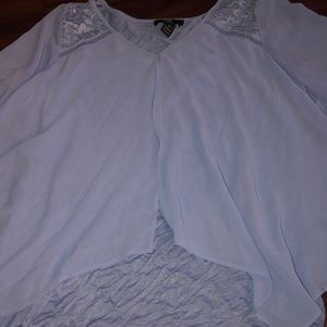 V neck half sleeve shirt